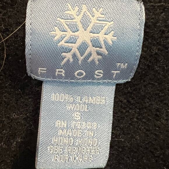 Frost Lamb Wool Size Small Winter Hoodie stripped sweater sweatshirt grandpacore - Picture 3 of 7